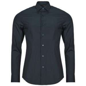 Camicia a maniche lunghe  G-Star Raw  UNIFORM SLIM SHIRT LS  Marine -  Camicie a maniche lunghe Uomo