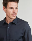 G-Star Raw UNIFORM SLIM SHIRT LS Marine Langarmhemd – Herren Langarmhemden - 5