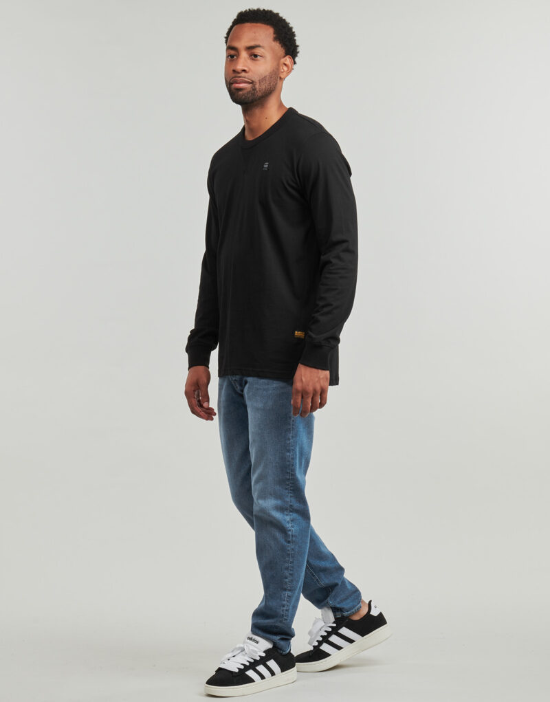 T-shirts a maniche lunghe G-Star Raw NIFOUS R T LS Nero T-shirts a maniche lunghe Uomo - 3