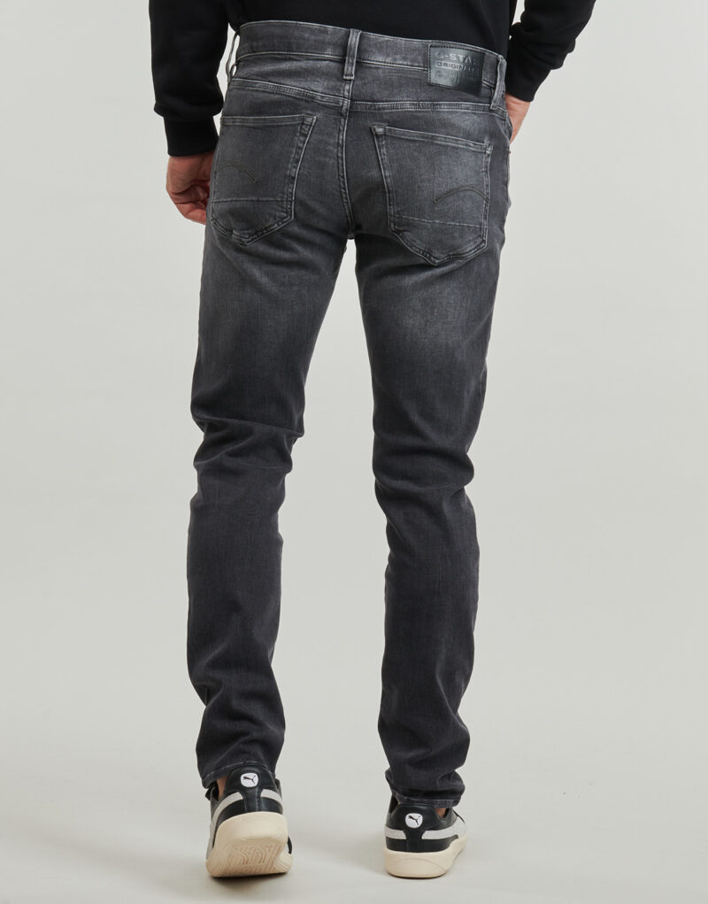 Jeans Slim G-Star Raw 3301 SLIM Nero Jeans Slim Uomo - 4