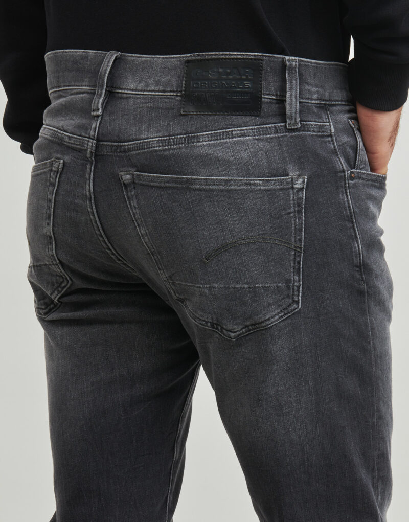 Jeans Slim G-Star Raw 3301 SLIM Nero Jeans Slim Uomo - 5