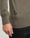 Pullover G-Star Raw PREMIUM CORE MOCK KNIT Khaki Herrenpullover - 5