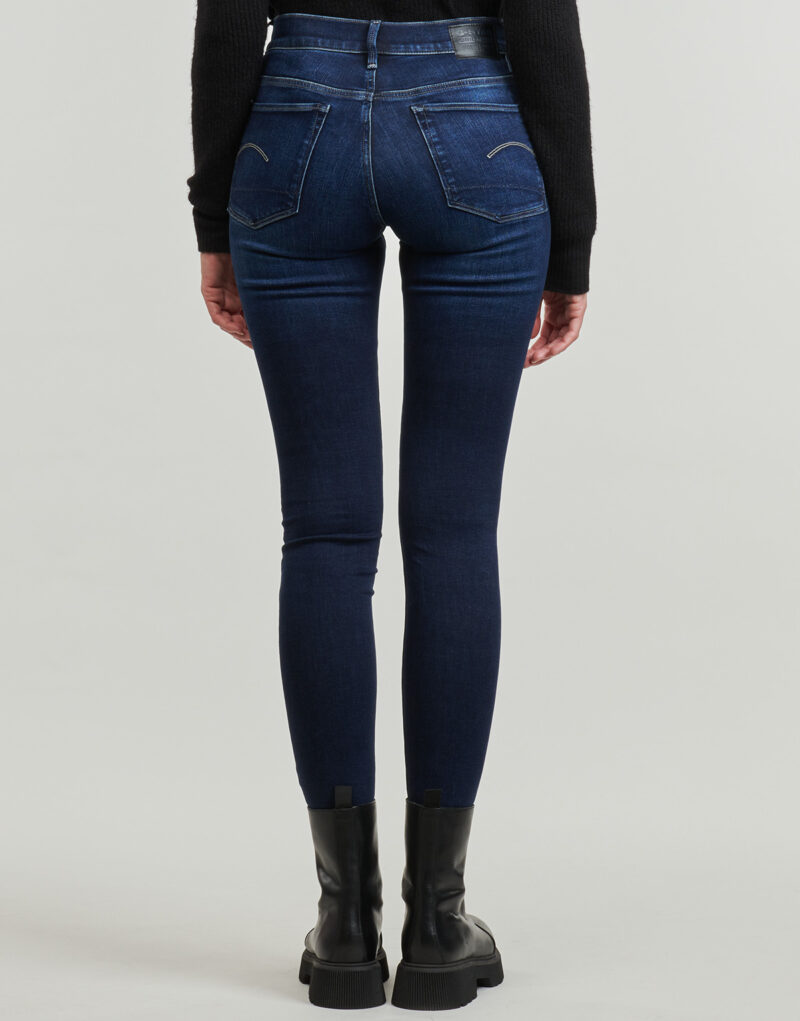 Skynny jeans G-Star Raw 3301 SKINNY WMN Blu Jeans skynny Donna - 4