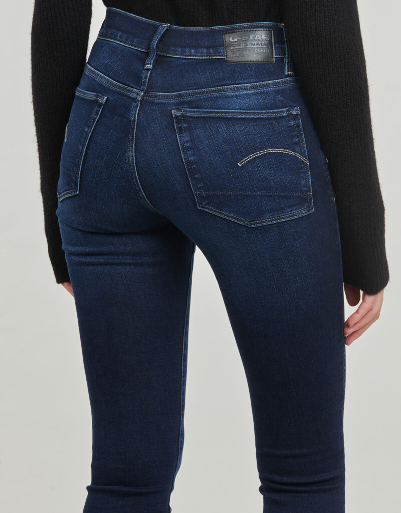 Skynny jeans G-Star Raw 3301 SKINNY WMN Blu Jeans skynny Donna - 5