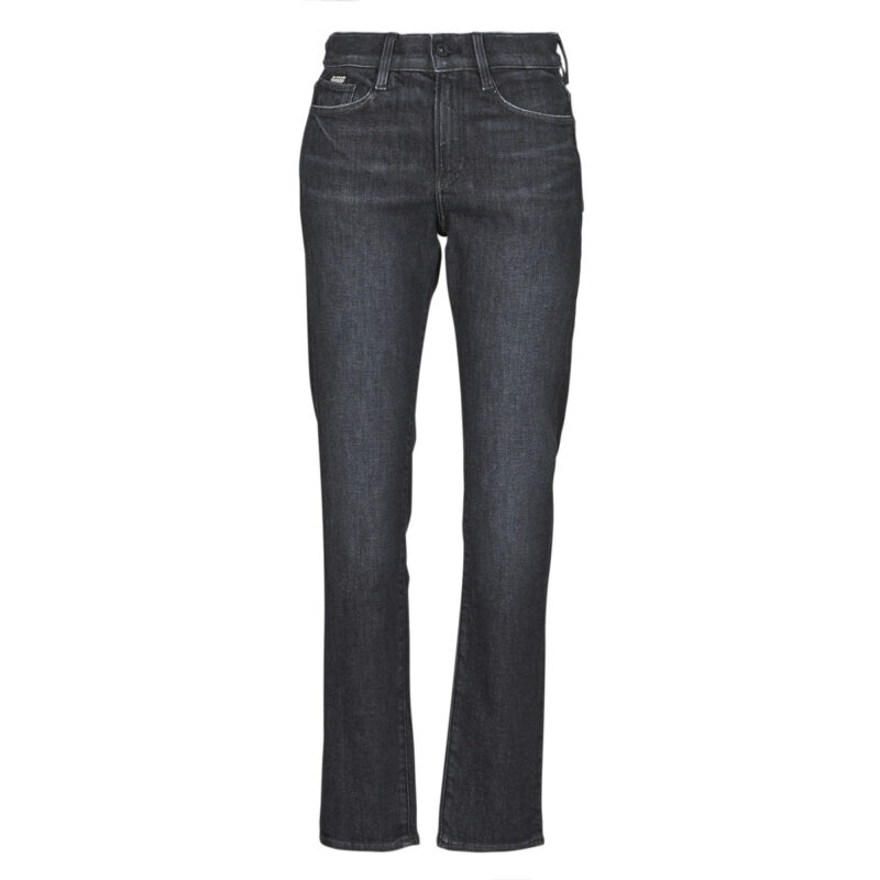Slim-Jeans G-Star Raw ACE 2.0 SLIM STRAIGHT WMN Schwarze Slim-Jeans f&uuml;r Damen - 1