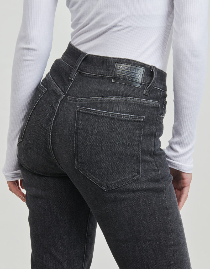 Slim-Jeans G-Star Raw ACE 2.0 SLIM STRAIGHT WMN Schwarze Slim-Jeans f&uuml;r Damen - 5