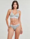 Tanga Calvin Klein Jeans THONG X3 Multicolore Perizoma Donna - 2
