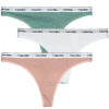 Perizoma Calvin Klein Jeans THONG X3 Multicolore Perizoma Donna