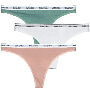 Perizoma  Calvin Klein Jeans  THONG X3  Multicolore -  Perizoma Donna