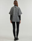 Gilet / Cardigan Desigual PONCHO HARRINGA RICHMOND V.2 Gris Gilet / Cardigan Femme - 4
