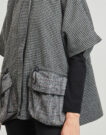 Gilet / Cardigan Desigual PONCHO HARRINGA RICHMOND V.2 Grigio Gilet / Cardigan Donna - 5
