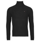 Maglione Tommy Hilfiger PIMA ORG CTN CASHMERE ROLL NECK Nero Maglioni Uomo - 1