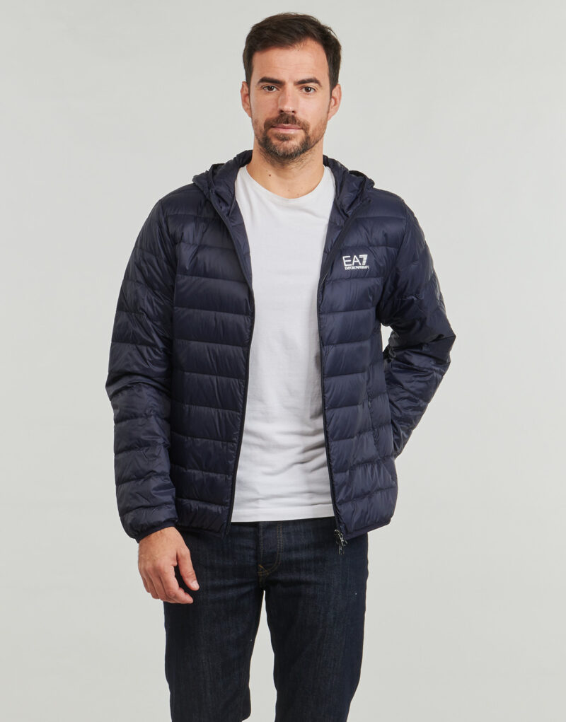 Piumino Emporio Armani EA7 CORE IDENTITY DOWN JACKET HD Marine Piumini Uomo - 2
