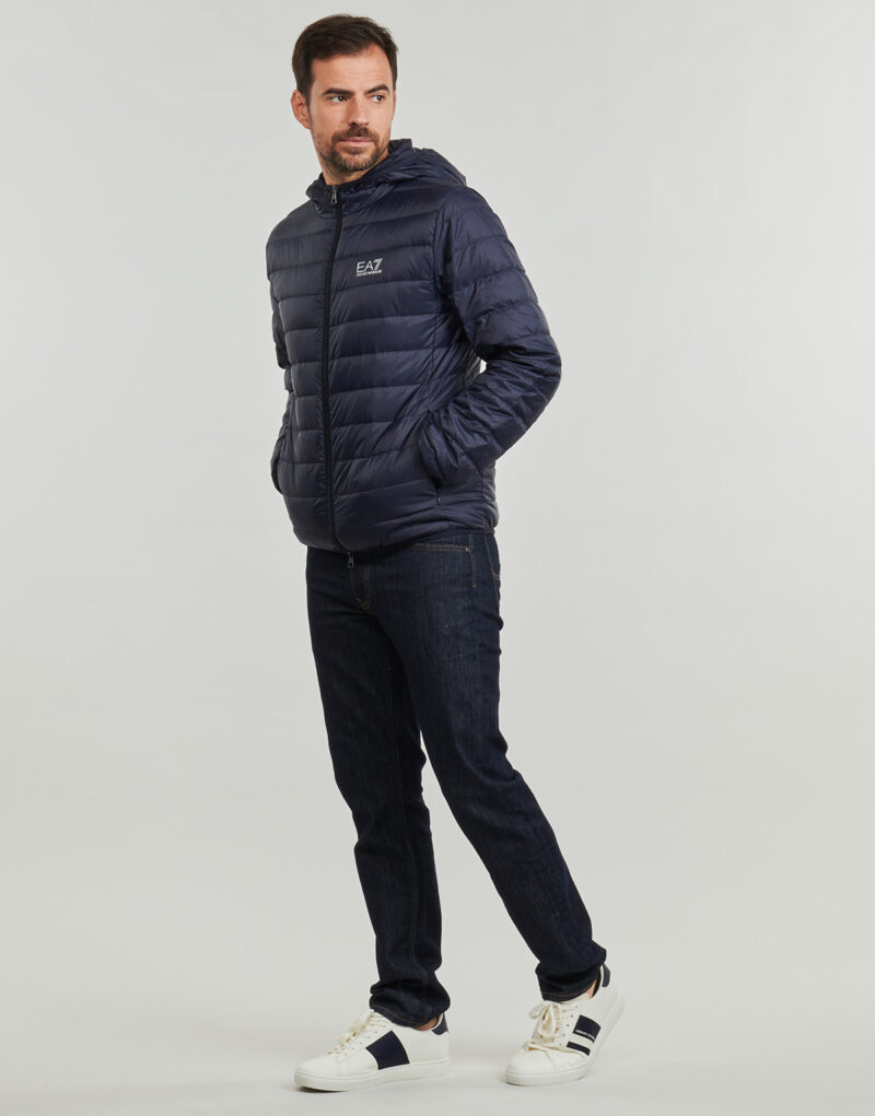 Piumino Emporio Armani EA7 CORE IDENTITY DOWN JACKET HD Marine Piumini Uomo - 3