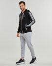 Felpe con cappuccio Emporio Armani EA7 7 LINES SWEATSHIRT Nero Felpe con cappuccio Uomo - 3