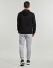 Felpe con cappuccio Emporio Armani EA7 7 LINES SWEATSHIRT Nero Felpe con cappuccio Uomo - 4