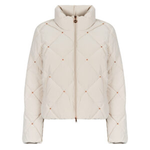 Piumino  Emporio Armani EA7  WINTER BOMBER JACKET  Beige -   Piumini Donna