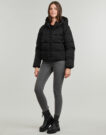 Piumino Guess DAISY PUFFER LOGO FLOCK Nero - Piumini Donna - 3