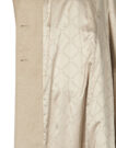 Mantella Guess NANCY FIT COAT FAUX FUR COLLAR Beige Mantelle Donna - 6