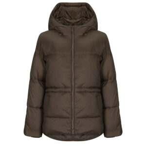 Piumino  Guess  MARIKA HOODED JACKET  Marrone -   Piumini Donna