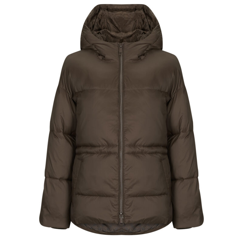 Doudoune Guess Doudoune &agrave; capuche MARIKA marron pour femme - 1