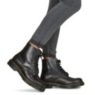 Dr. Martens  1460 DARK TAUPE ORLÉANS  Marrone -  Stivaletti Donna - 8