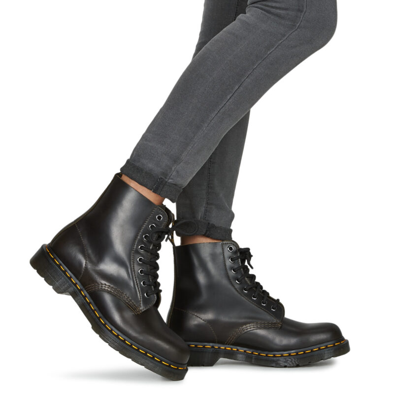 Dr. Martens  1460 DARK TAUPE ORLÉANS  Marrone -  Stivaletti Donna - 8