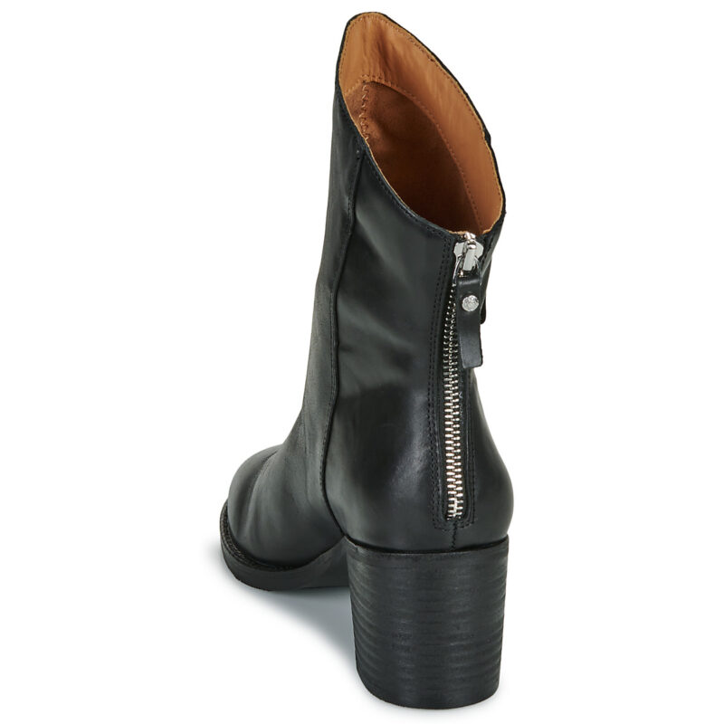 Karston OXALYS Schwarze Damen-Ankle-Boots - Gr&ouml;&szlig;e 5