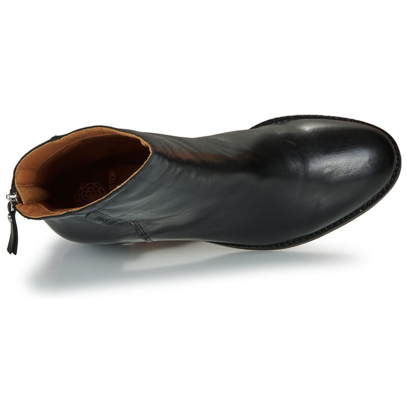 Karston OXALYS Schwarze Damen-Ankle-Boots - Gr&ouml;&szlig;e 6