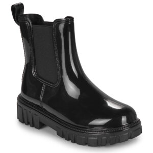 Chattawak  RAINY  Nero -  Stivali da pioggia Donna