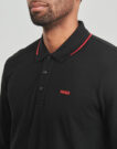 Langarm-Poloshirt HUGO Derriko Nero Polo maniche lunghe Uomo - 5