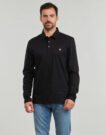 BOSS C-Paley 01 Schwarzes Langarm-Poloshirt f&uuml;r Herren - Gr&ouml;&szlig;e 2