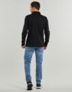 BOSS C-Paley 01 Schwarzes Langarm-Poloshirt f&uuml;r Herren - Gr&ouml;&szlig;e 4