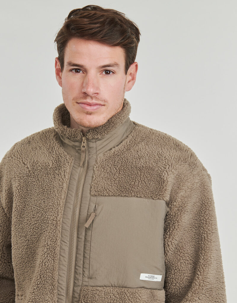 sweat-shirt Element OAK SHERPA Marrone Felpe Uomo - 5