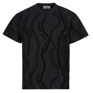 T-shirt  Versace Jeans Couture  MAGLIET.77GAH6R0  Nero -  T-shirt maniche corte Uomo