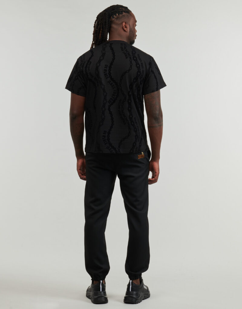 T-shirt Versace Jeans Couture MAGLIET.77GAH6R0 Nero T-shirt maniche corte Uomo - 4