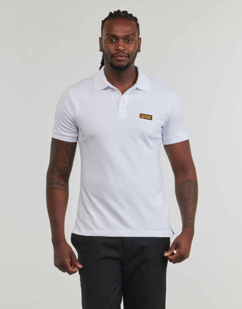 Polo Versace Jeans Couture POLO77GAGT08 Bianco Polo Uomo - 2