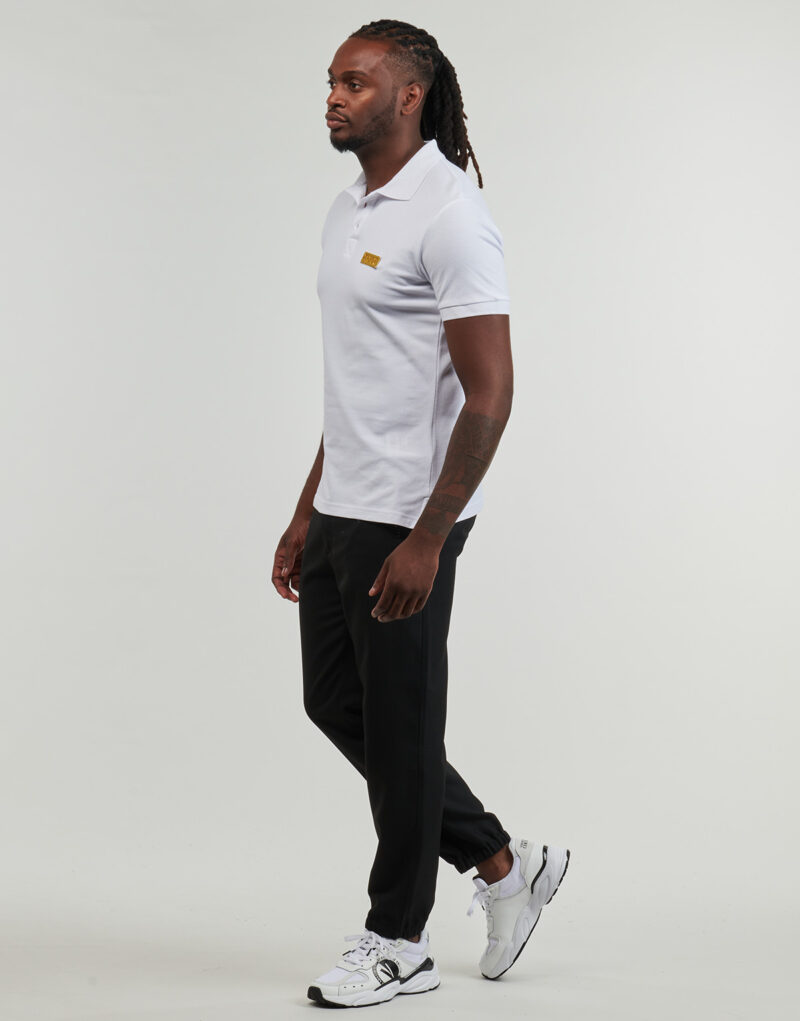 Polo Versace Jeans Couture POLO77GAGT08 Bianco Polo Uomo - 3