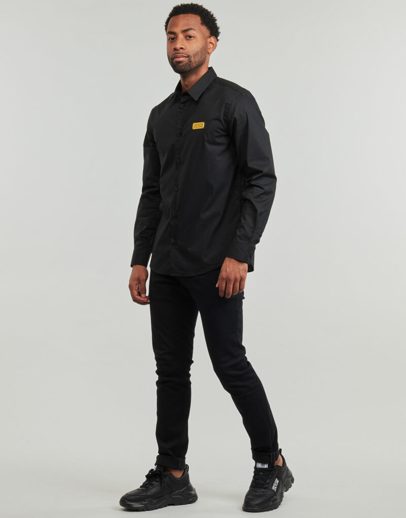 Camisa de manga larga Versace Jeans Couture CAMICIA77GALYR1 Negra para hombre - 3