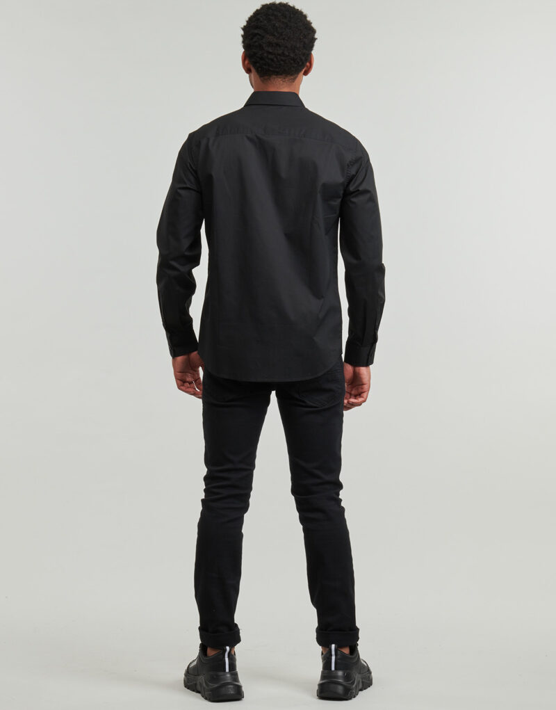 Camisa de manga larga Versace Jeans Couture CAMICIA77GALYR1 Negra para hombre - 4