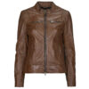 Giacca in pelle Oakwood RITZ Marrone Giacche in pelle Donna