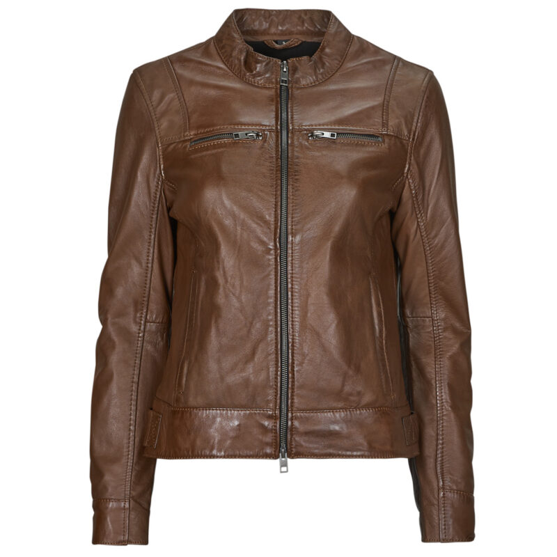 Leather jacketelle Oakwood RITZ Brown Jackets in pelle Donna - 1