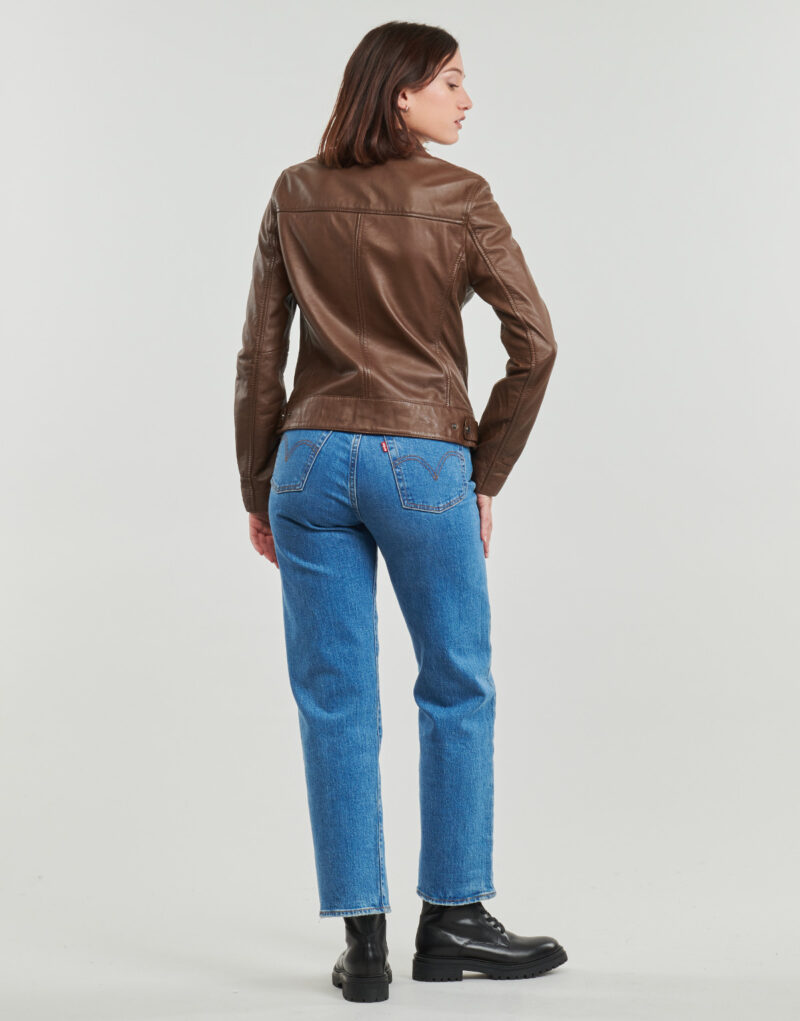 Leather jacketelle Oakwood RITZ Brown Jackets in pelle Donna - 4