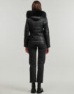 Piumino Oakwood MANDY (raccoon fur) Nero Piumini Donna - 4