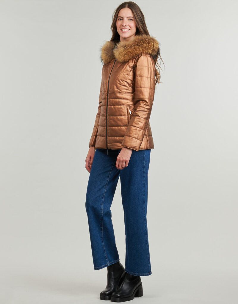 Daunenjacke Oakwood ALOUNA METAL Braun Daunenjacken Damen - 3