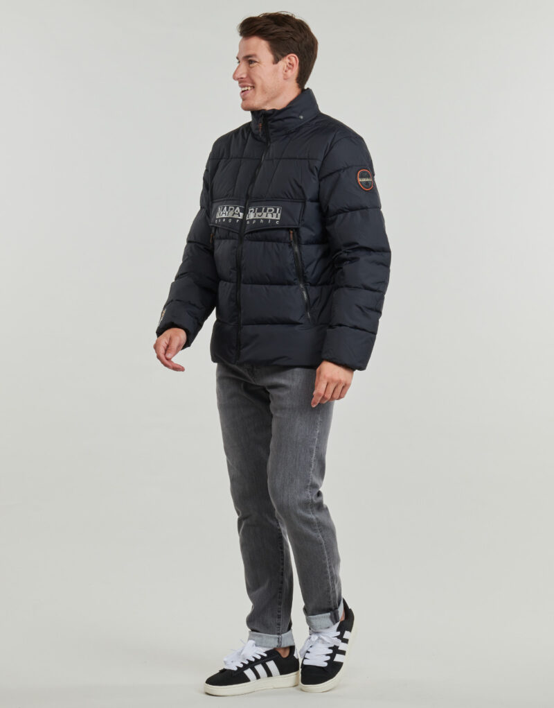 Chaqueta de plumas abierta Napapijri RF PUFFER negra para hombre - 3
