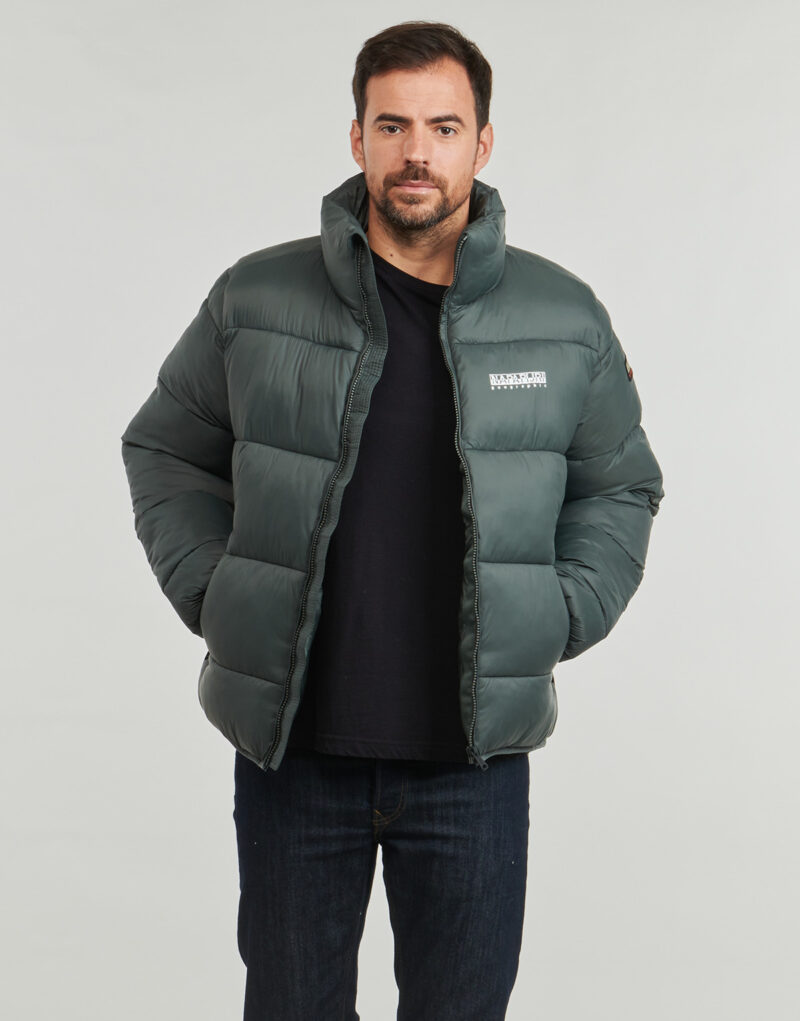 Napapijri A SUOMI Down Jacket Vert Doudounes pour hommes - 2