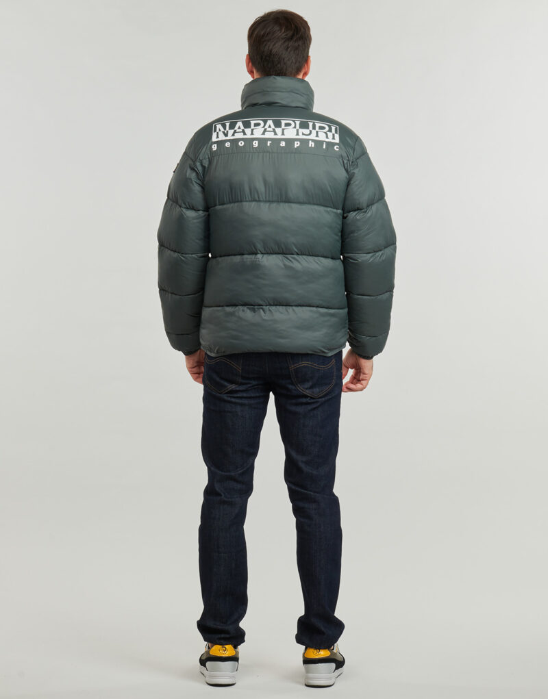 Napapijri A SUOMI Down Jacket Vert Doudounes pour hommes - 4