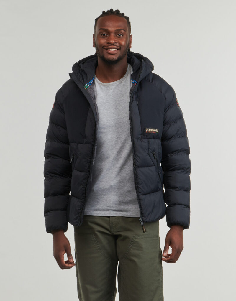 Doudoune Napapijri MOESA PUF noire pour homme - Taille 2