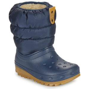 da neve Crocs Classic Neo Puff Boot K Blu - Scarpe da neve Bambino